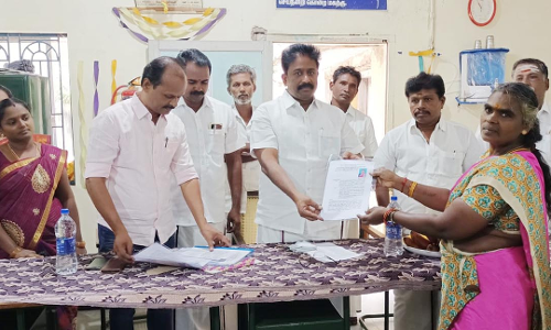 வீடுகள் கட்ட  அனுமதி கடிதம்