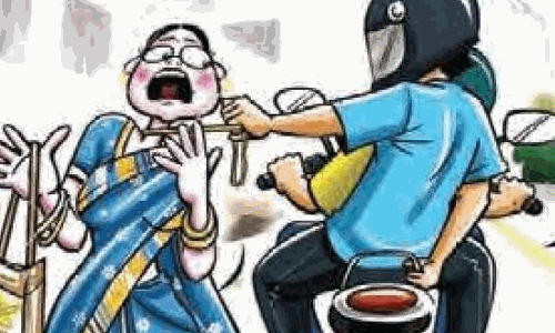 மூதாட்டியிடம் நகை பறிக்க முயற்சி