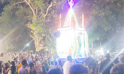 புனித அந்தோணியார் ஆலய தேர் பவனி