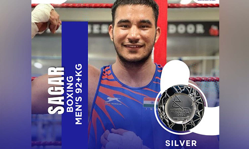 காமன்வெல்த் குத்துச்சண்டை-  இந்தியாவிற்கு வெள்ளி பதக்கம்