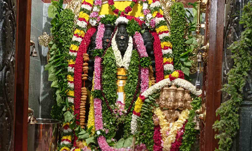 பஞ்சமுக ஆஞ்சநேயர் கோவிலில் சிறப்பு அபிஷேகம்-அன்னதானம்