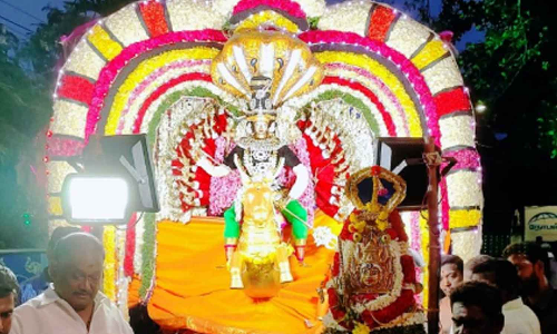 காஞ்சிபுரம் முத்துமாரியம்மன் கோவிலில் ஆடித்திருவிழா