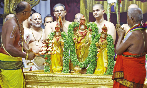 திருப்பதி கோவிலில் வருடாந்திர பவித்ரோற்சவம் தொடங்கியது