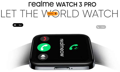 ப்ளூடூத் காலிங் வசதியுடன் புது ஸ்மார்ட்வாட்ச் அறிமுகம் செய்யும் ரியல்மி