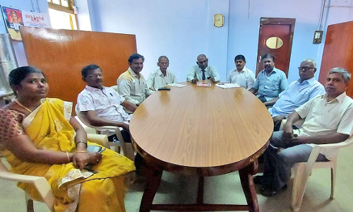 திருச்செந்தூர் ஆதித்தனார் கல்லூரியில் பயின்றோர் கழக செயற்குழு கூட்டம்