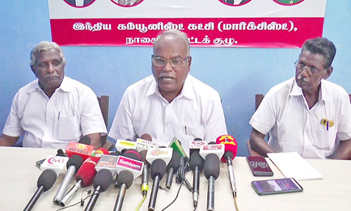 தமிழக அரசை எதிர்த்து அ.தி.மு.க போராடினால் மார்க்சிஸ்ட் கம்யூனிஸ்டு போட்டி போராட்டம் நடத்தும்- மாநில செயலாளர் பேட்டி
