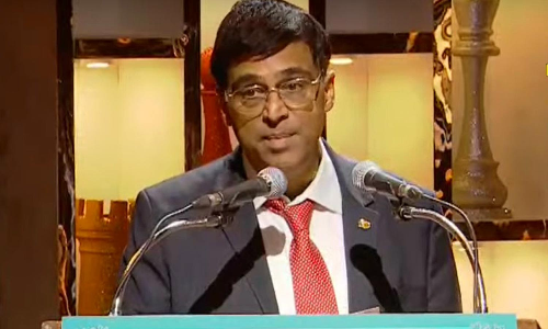 இந்தியாவின் செஸ் வீரராக இங்கு நிற்பதில் பெருமை அடைகிறேன் - விஸ்வநாதன் ஆனந்த் நெகிழ்ச்சி