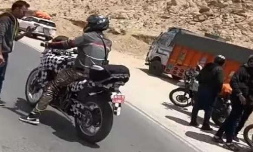 சோதனையில் சிக்கிய ஹீரோ 300சிசி மோட்டார்சைக்கிள்