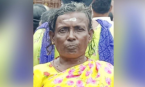 சாத்தூர் அருகே பாதயாத்திரை வந்த பெண் பக்தர் வாகனம் மோதி பலி