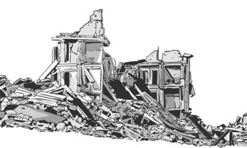 தமிழக-கேரள எல்லையில் மழைக்கு இடிந்த 100 ஆண்டு பழமையான கட்டிடம்