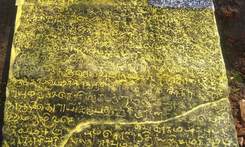 தியாகதுருகம் அருகே 800 ஆண்டுகளுக்கு முந்தைய சோழர் கால கல்வெட்டு கண்டுபிடிப்பு
