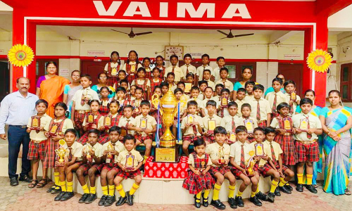 வைமா வித்யாலயா பள்ளி சாம்பியன்