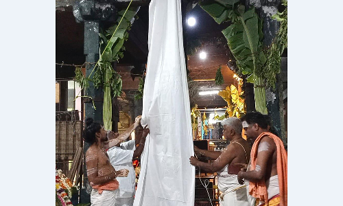 செங்கழுநீர் அம்மன் கோவிலில் கொடியேற்ற விழா