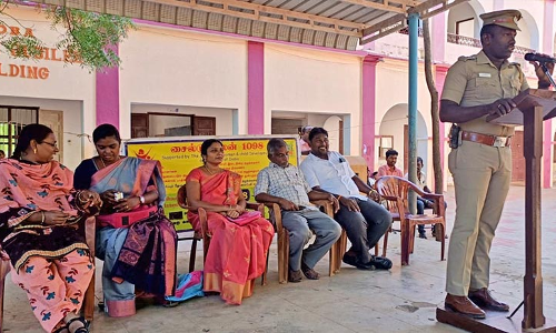 குழந்தைகள் பாதுகாப்பு விழிப்புணர்வு முகாம்