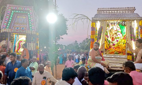 அம்பை சின்ன சங்கரன்கோவிலில் ஆடித்தபசு விழா