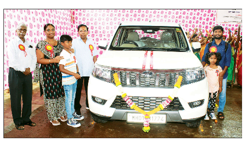 ஐ.வி.டி.பி நிறுவனம் சார்பில்  தொழுநோய் நிவாரணப் பணிகளுக்கு   ரூ.14.2 லட்சம் மதிப்பிலான வாகனம்