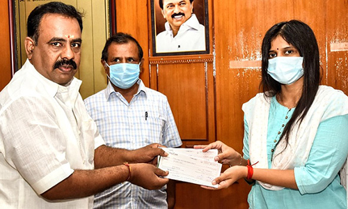 நலத்திட்டங்களுக்காக ஆர்.பி. அரசு நிறுவனம் நிதியுதவி