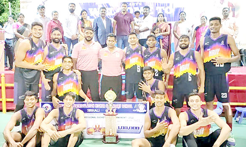 அகில இந்திய ஆடவர் கூடைப்பந்து போட்டி: இந்திய கடற்படை அணி வெற்றி