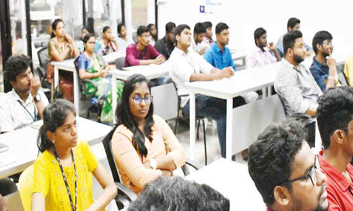 திருப்பூர் நிப்ட்-டீ கல்லூரியில் கருத்தரங்கு