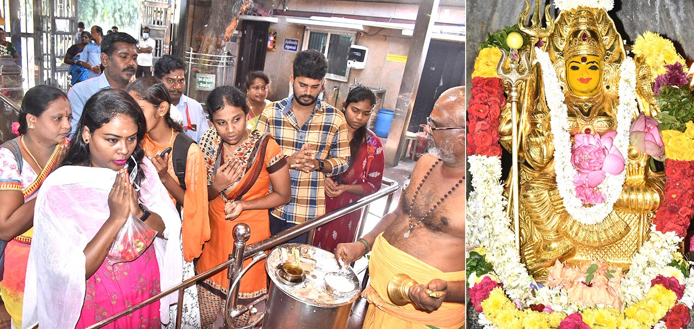 பெரிய மாரியம்மனுக்கு தங்க கவச அலங்காரம் பெரிய மாரியம்மனுக்கு தங்க கவச அலங்காரம்