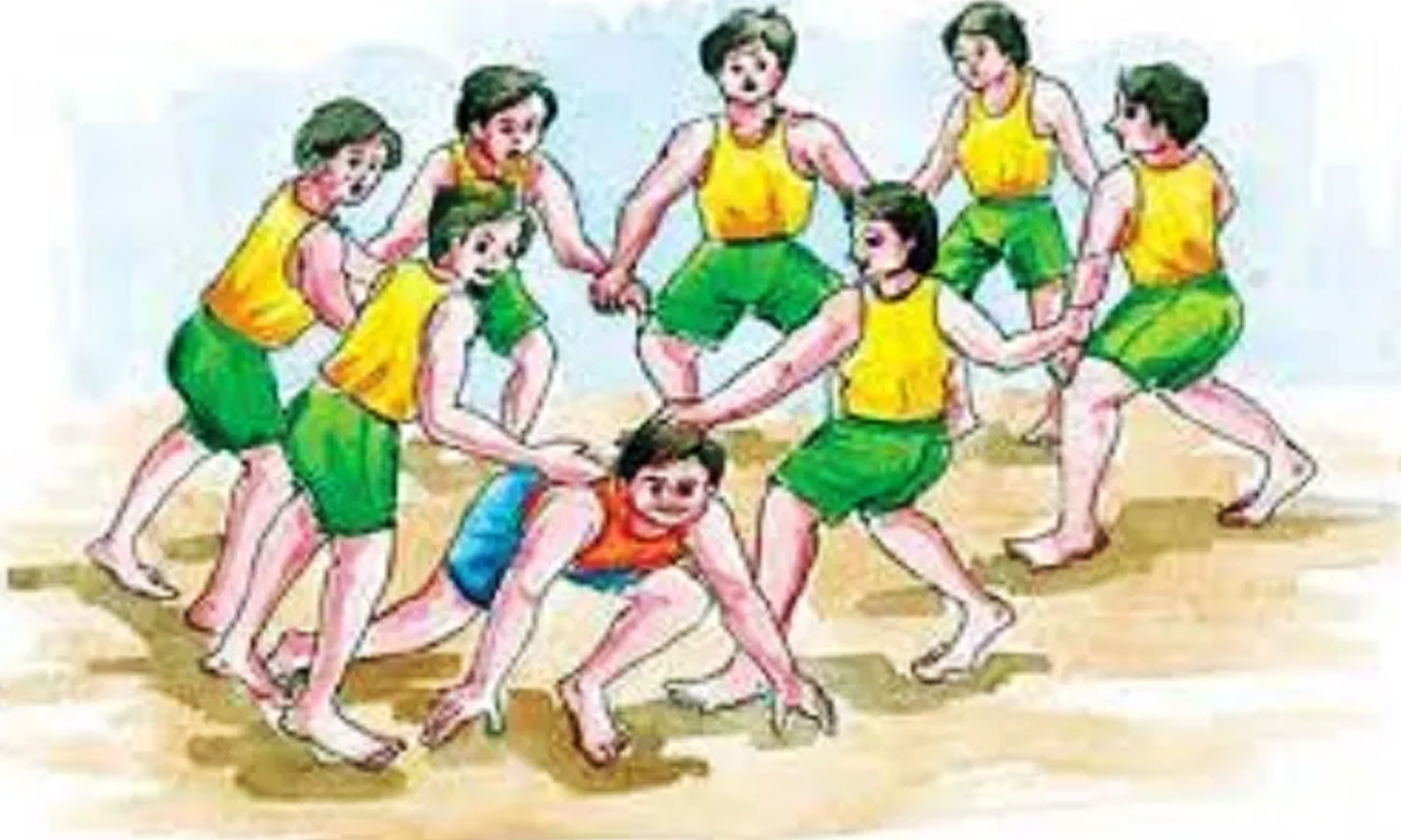 Details more than 82 kabbadi sketch in.eteachers