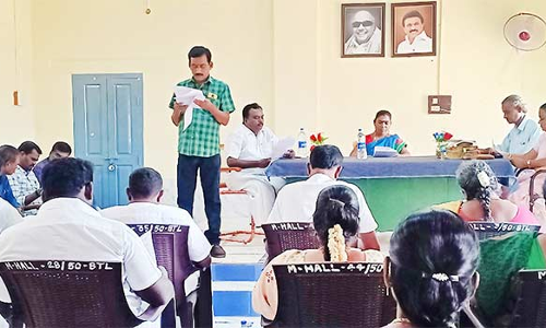 வத்தலக்குண்டு ஊராட்சி ஒன்றிய குழு கூட்டம்