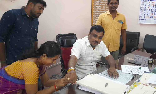 பல்லடத்தில் ரக்‌ஷா பந்தன் விழா