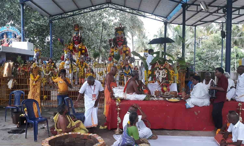 சாலிநாயனப்பள்ளியில்  முனீஸ்வர சுவாமி கோவிலின்  34-ம் ஆண்டு திருவிழா