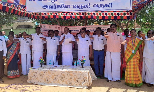 செய்யாறு அரசு ஆண்கள் பள்ளியில் போதை ஒழிப்பு விழிப்புணர்வு