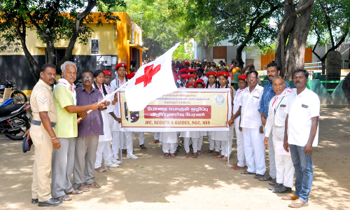 செட்டிகுளம் அரசு பள்ளியில் போதை பொருள் ஒழிப்பு விழிப்புணர்வு பேரணி
