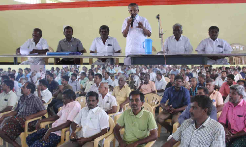 சோமனூர் விசைத்தறியாளர்கள் சங்க பொதுக்குழு கூட்டம்