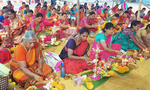 108 திருவிளக்கு பூஜை