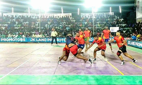 திசையன்விளையில் மின்னொளி கபடி போட்டியில் குஜராத் அணிகள் வெற்றி