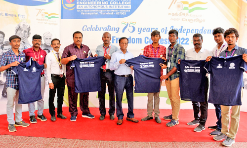 எப்.எக்ஸ். பொறியியல் கல்லூரியில்   சுதந்திரதின விழா கொண்டாட்டம்