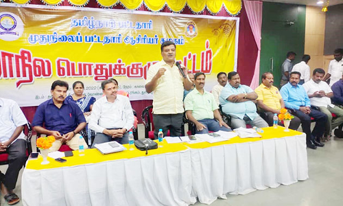 புதுகை திருவிழா முன்னிட்டு பள்ளி மாணவர்களுக்கு பேச்சு - கவிதை போட்டிகள்