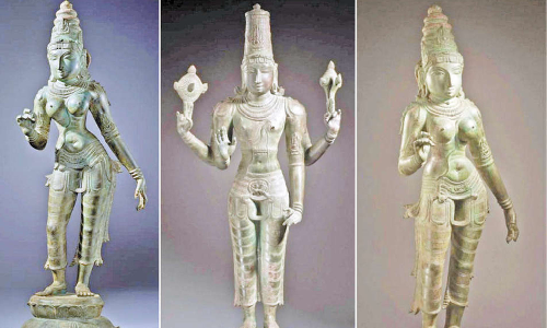 3 சாமி சிலைகள் அமெரிக்க அருங்காட்சியகத்தில் கண்டுபிடிப்பு- தமிழகம் கொண்டுவர போலீசார் நடவடிக்கை