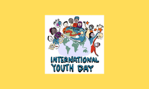 அரசு  பள்ளியில் உலக இளைஞா் தின விழா