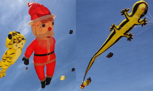 மாமல்லபுரத்தில் பட்டம் விடும் திருவிழா இன்றுடன் நிறைவு