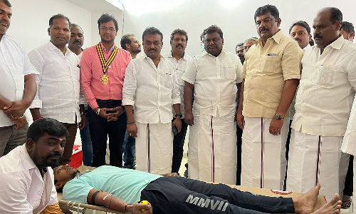 ஓசூர் அருகே   ரத்த தான முகாம்