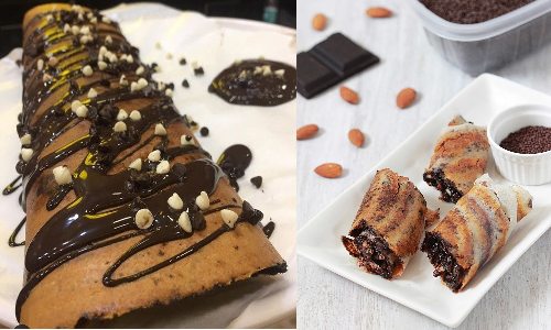 குழந்தைகளுக்கு விருப்பமான சாக்லேட் தோசை