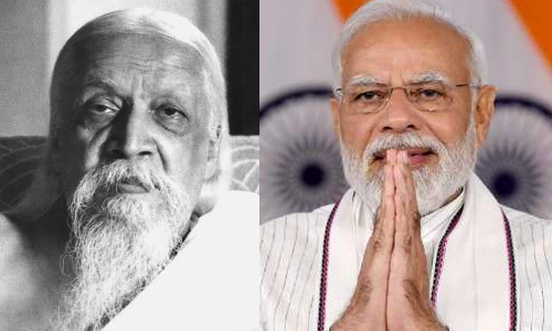 ஸ்ரீ அரவிந்தர் பிறந்தநாள்-  பிரதமர் மோடி புகழாரம்