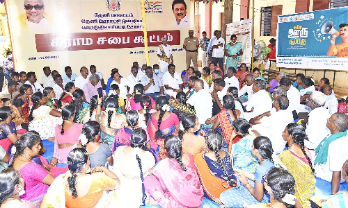 போதைப் பொருள் இல்லாத மாவட்டமாக தேனியை உருவாக்க வேண்டும் கிராமசபைக் கூட்டத்தில் கலெக்டர் வேண்டுகோள்