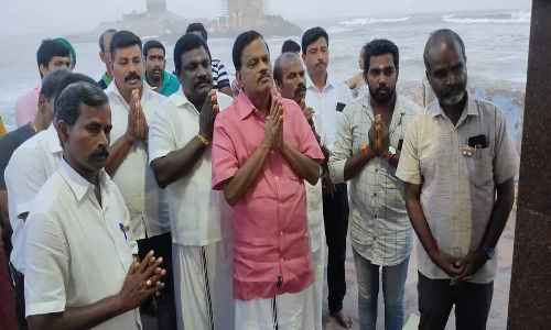 கன்னியாகுமரி பரசுராமர் விநாயகர் கோவிலில் சங்கடகர சதுர்த்திவிழா