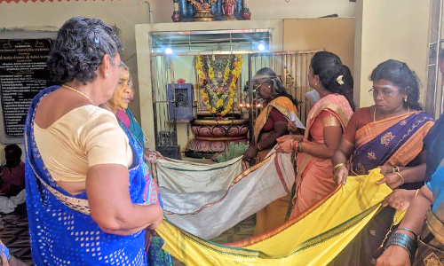 செங்கோட்டையில் உலகநன்மை வேண்டி திருவாசகம் முற்றோதுதல்