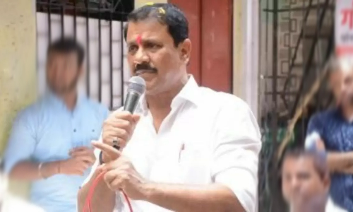 யாராவது உங்களுக்கு சவால் விடுத்தால் அவர்களை துண்டு, துண்டாக வெட்டுங்கள்: ஷிண்டே அணி எம்.எல்.ஏ. சர்ச்சை பேச்சு