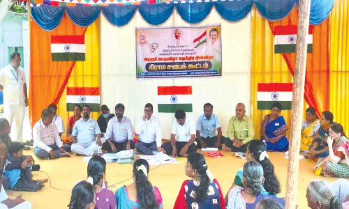 கணக்கம்பாளையம் ஊராட்சியில் கிராம சபை கூட்டம்