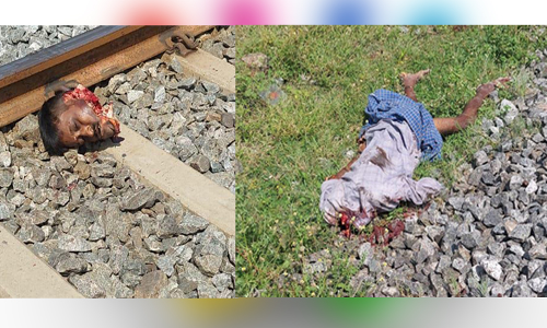 ரெயில் முன் பாய்ந்து கட்டிட மேஸ்திரி தற்கொலை