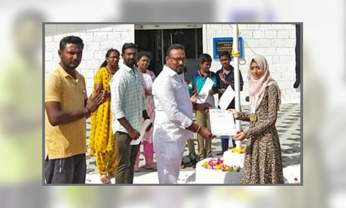 தென்காசி மாவட்ட ரைபிள் கிளப் சார்பில் மாவட்ட, மாநில அளவில் வெற்றி பெற்றவர்களுக்கு பதக்கங்கள்