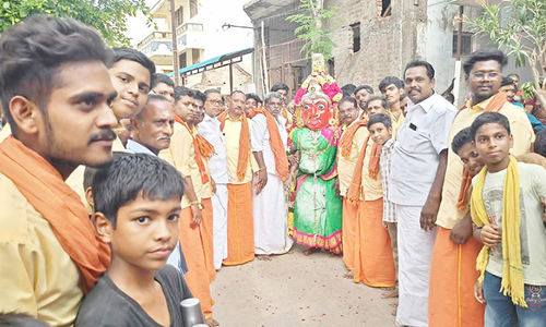 செல்வமகா காளியம்மன் கோவிலில் திருநடன திருவிழா