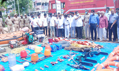 பேரிடர் மீட்பாளர்களுக்கான 12 நாட்கள் பயிற்சி தொடக்கம்